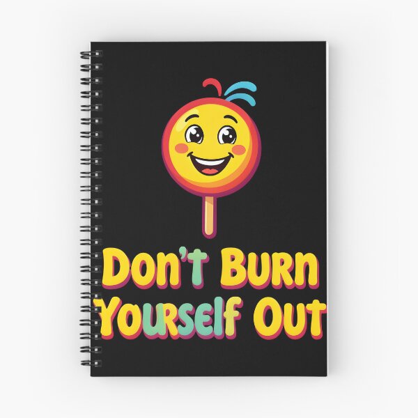 Item preview, Cute Lollipop Don't Burn Yourself Out Mental Health designed and sold by KCasual.