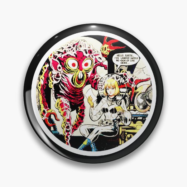 Item preview, Retro Space girl Anime designed and sold by QuirkyDesign101.