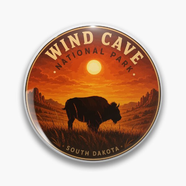 Item preview, Wind Cave National Park South Dakota Bison designed and sold by Gideon Emmerich.