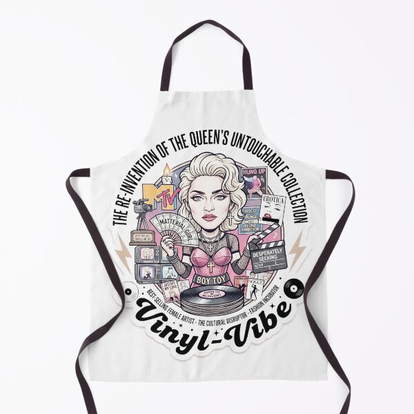 Item preview, Material Girl: Un homenaje a la cultura pop de los 80 y 90 designed and sold by Vinyl-Vibe.