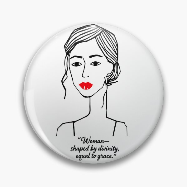 Item preview, Divine Grace Minimalist Woman Line Drawing  designed and sold by canvahub.
