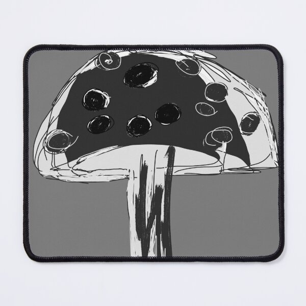 Item preview, B&W Mushroom designed and sold by mariaalexart22.
