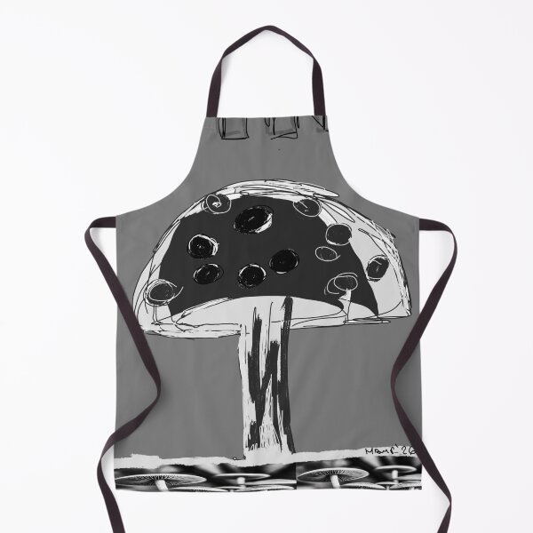 Item preview, B&W Mushroom designed and sold by mariaalexart22.