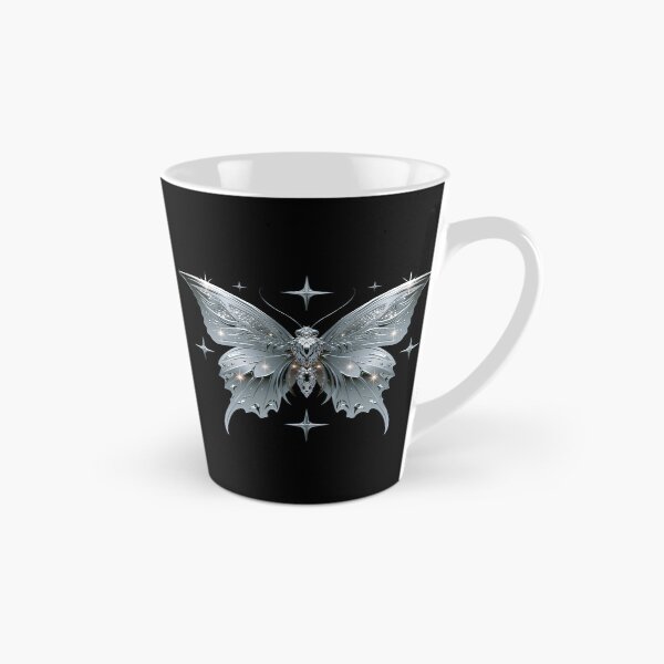 Item preview, Minimal Chrome Cyberpunk Butterfly – Y2K Cybercore Aesthetic designed and sold by daila70.