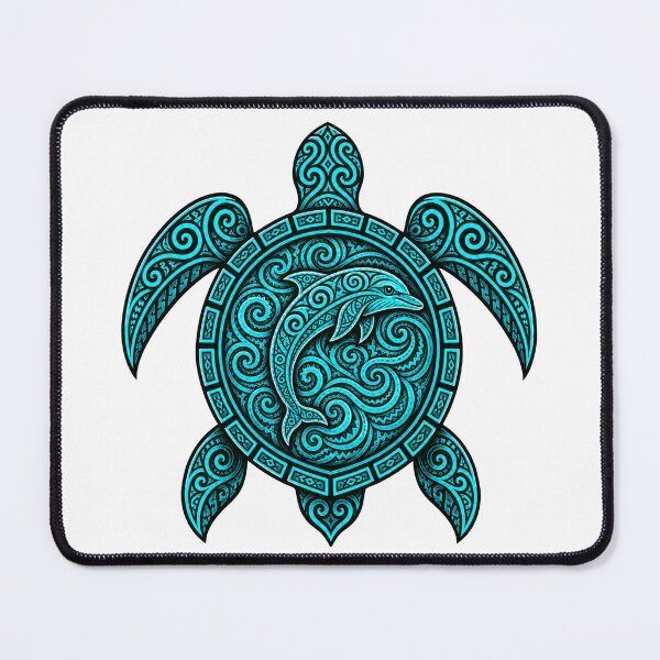 Item preview, Polynesian Tribal Turtle – Dolphin designed and sold by OTSC.