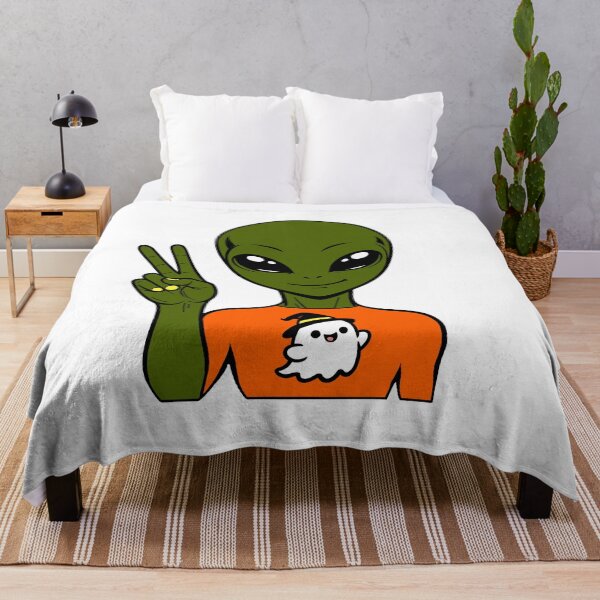 Item preview, Zorgo Halloween – Ghost Shirt Alien | Cute Halloween Ghost Graphic | Funny Sci-Fi T-Shirt by The Visitors designed and sold by The-Visitors.