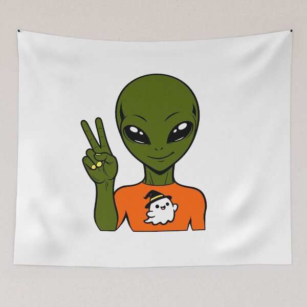 Item preview, Zorgo Halloween – Ghost Shirt Alien | Cute Halloween Ghost Graphic | Funny Sci-Fi T-Shirt by The Visitors designed and sold by The-Visitors.