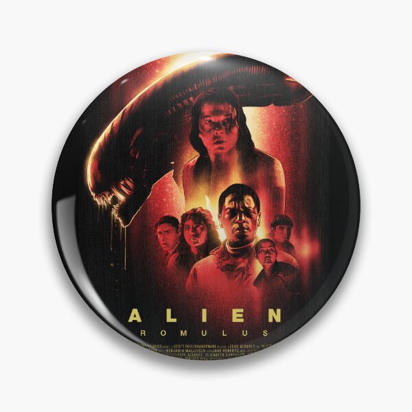 Item preview, Alien: Romulus Movie Poster | Xenomorph Sci-Fi Horror Fan Art designed and sold by BlackThistleArt.