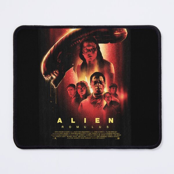 Item preview, Alien: Romulus Movie Poster | Xenomorph Sci-Fi Horror Fan Art designed and sold by BlackThistleArt.