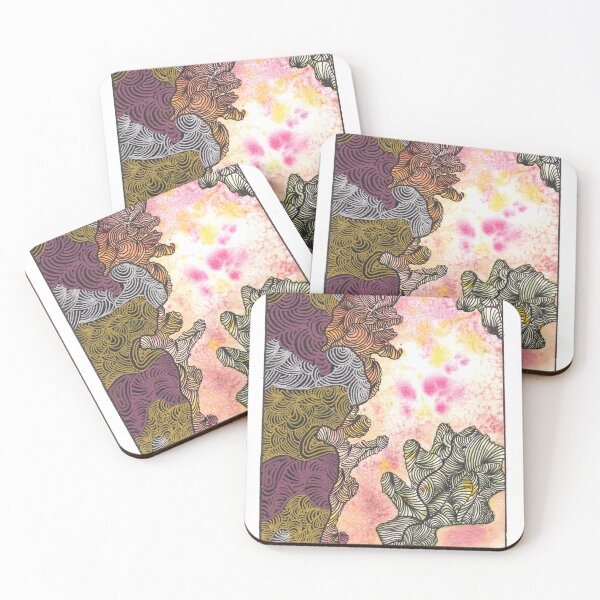 Item preview, Abstract Pink Artwork designed and sold by lynnepaints.