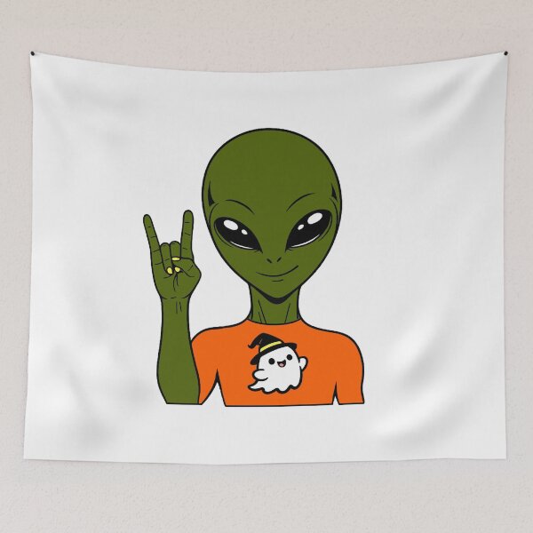 Item preview, Zorgo Halloween – Ghost Shirt Alien | Cute Halloween Ghost Graphic | Funny Sci-Fi T-Shirt by The Visitors designed and sold by The-Visitors.