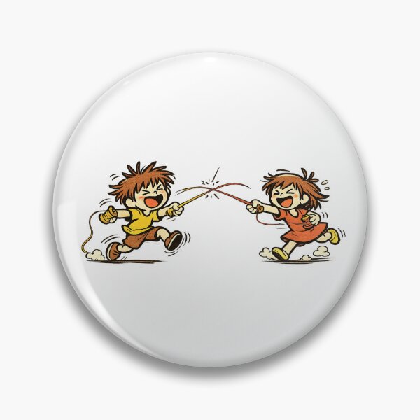 Item preview, Sewing Squad – Cute Boy & Girl Cartoon Characters designed and sold by EverStitchStudio ★★★★★.