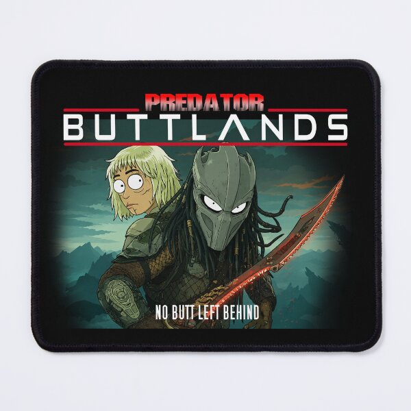 Item preview, Predator Buttlands designed and sold by SideQuest - Scribbled Chaos!.