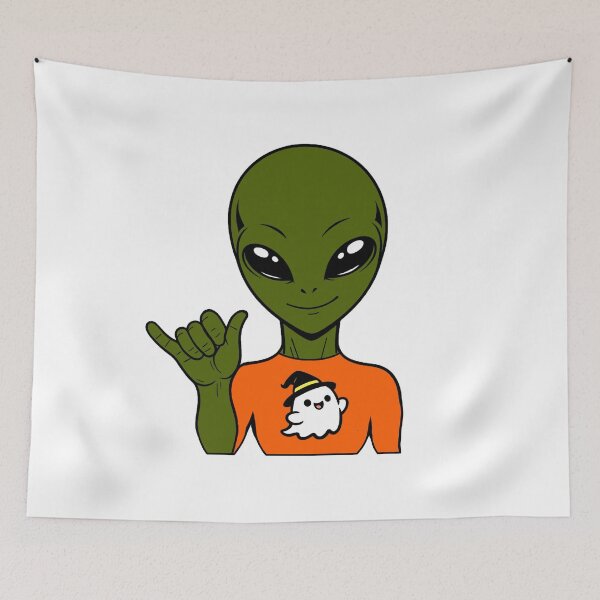 Item preview, Zorgo Halloween – Ghost Shirt Alien | Cute Halloween Ghost Graphic | Funny Sci-Fi T-Shirt by The Visitors designed and sold by The-Visitors.