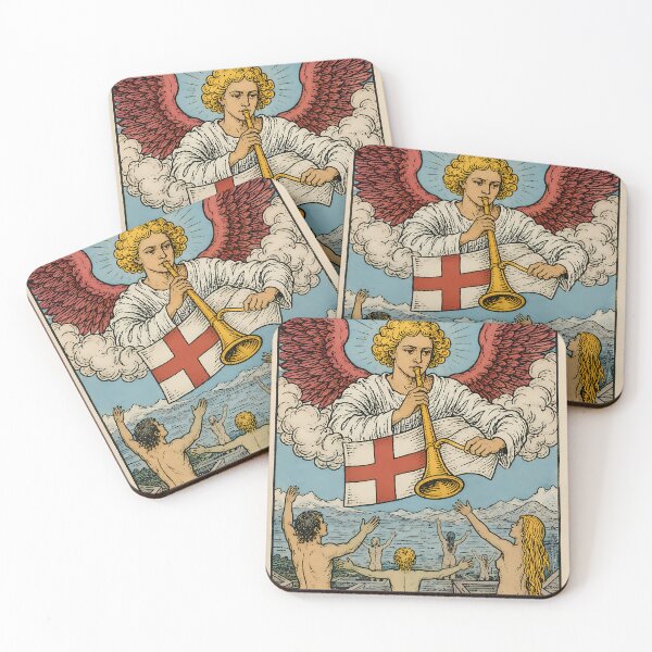 Item preview, The Judgement Tarot Card XX: Divine Awakening New Beginnings designed and sold by Clavivs.