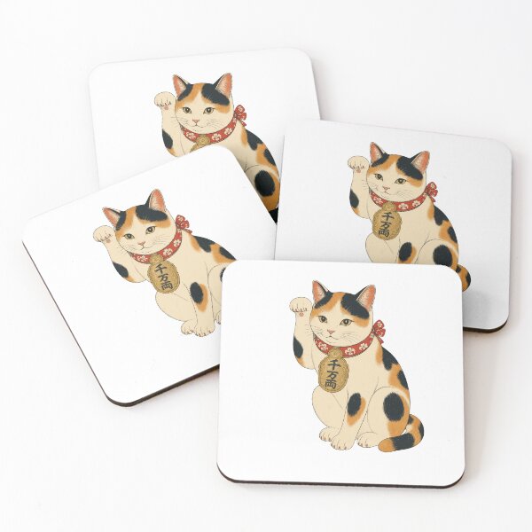 Item preview, Maneki-Neko — Lucky Beckoning Cat designed and sold by lmosamiha.