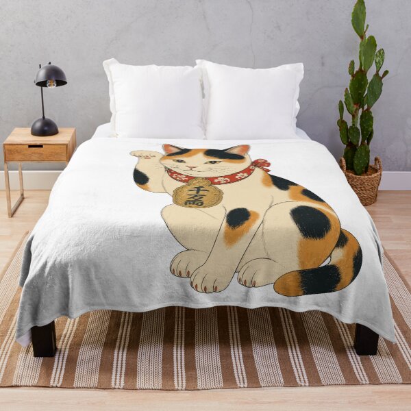 Aperçu de l'œuvre Maneki-Neko — Chat porte-bonheur créée et vendue par lmosamiha.