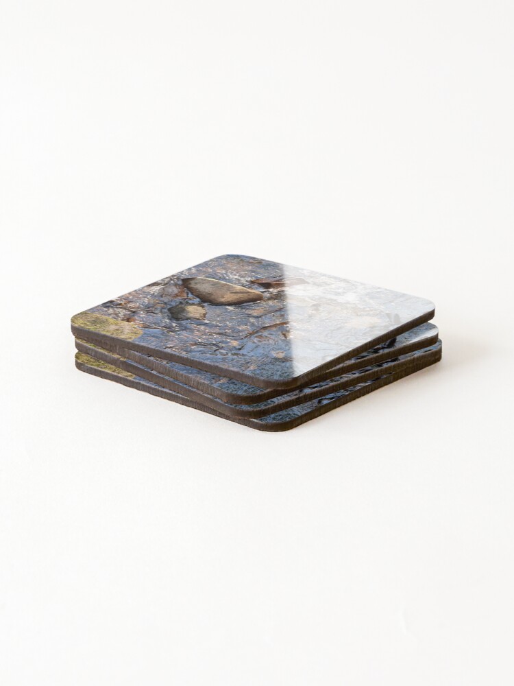 Thumbnail 4 of 5, Coasters (Set of 4), River Rocks designed and sold by JcPix.