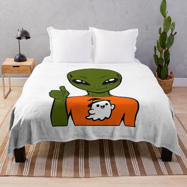 Item preview, Zorgo Halloween – Ghost Shirt Alien | Cute Halloween Ghost Graphic | Funny Sci-Fi T-Shirt by The Visitors designed and sold by The-Visitors.