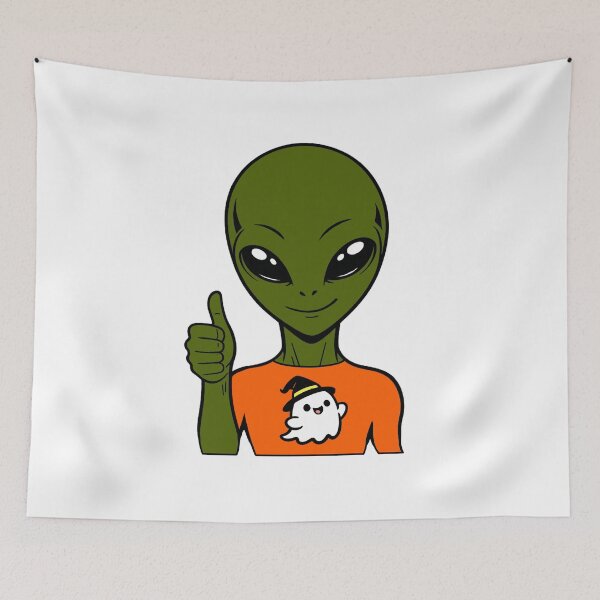 Item preview, Zorgo Halloween – Ghost Shirt Alien | Cute Halloween Ghost Graphic | Funny Sci-Fi T-Shirt by The Visitors designed and sold by The-Visitors.