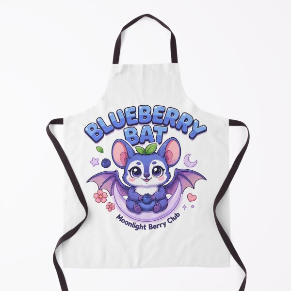 Item preview, Blueberry Bat Kawaii T-Shirt – Moonlight Berry Club Cute Pastel Goth Gift for Bat Lovers & Halloween Fans designed and sold by GemBob Creations.