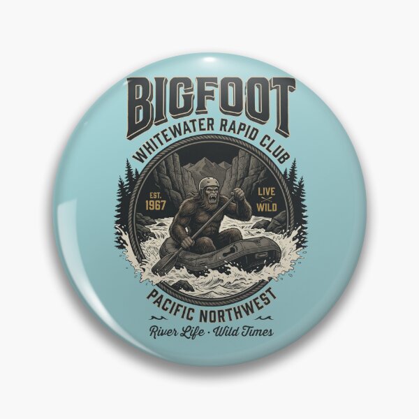 Item preview, Bigfoot Whitewater Rapid Club designed and sold by Roy & Tiffany.