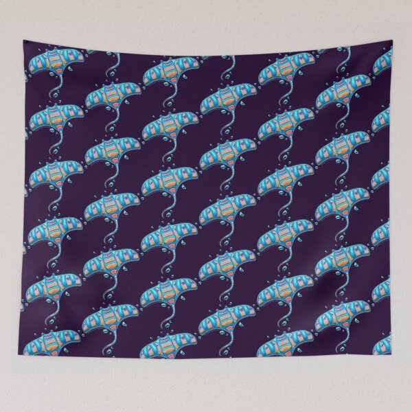 Item preview, Magical Manta Ray designed and sold by KrystalBStudios.