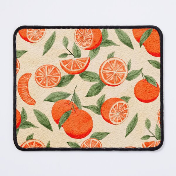 Item preview, Vintage Watercolor Citrus Orange Seamless Pattern designed and sold by LafinaArt.