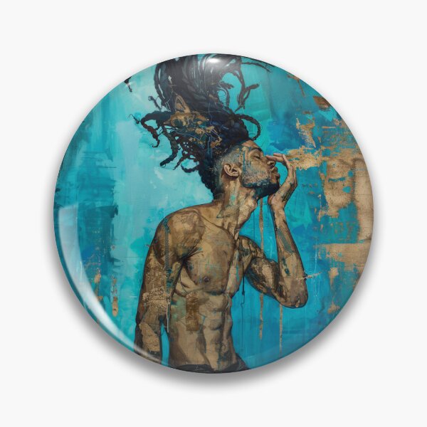 Item preview, Turquoise Soul Portrait designed and sold by DoubleDK.
