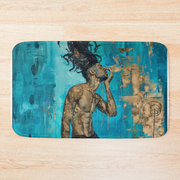 Item preview, Turquoise Soul Portrait designed and sold by DoubleDK.
