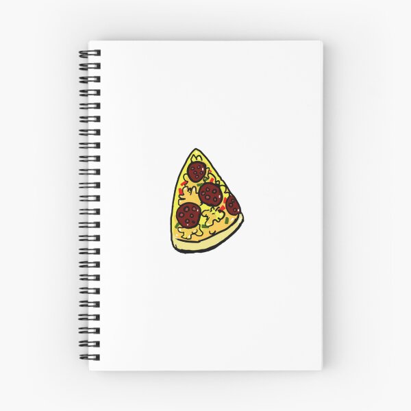 Aperçu de l'œuvre Gribouillage de tranche de pizza pepperoni créée et vendue par shiftyourbarrie.