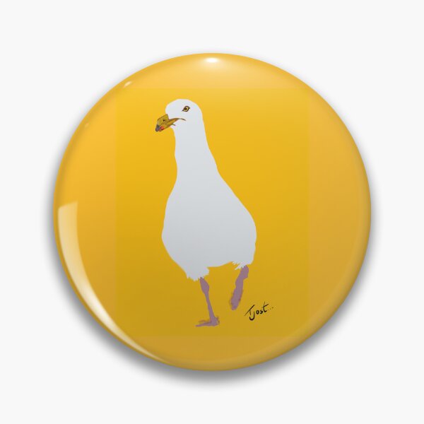 Item preview, Seagull strutting his stuff designed and sold by TinaJostDesigns.