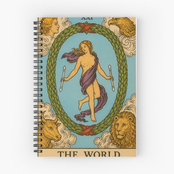 Item preview, The World Tarot Card - Wholeness Sacred Dance designed and sold by Clavivs.