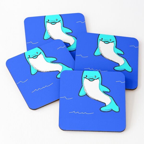 Item preview, Happy dolphin sketch designed and sold by AquaDoodles.