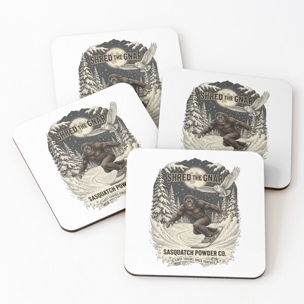 Item preview, Shred the Gnar Sasquatch Powder designed and sold by Roy & Tiffany.