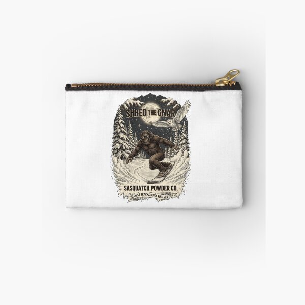 Item preview, Shred the Gnar Sasquatch Powder designed and sold by Roy & Tiffany.