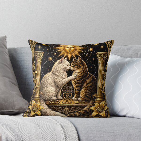 Item preview, The Lovers' Tarot – Golden Vintage Design designed and sold by thirtyonestars.