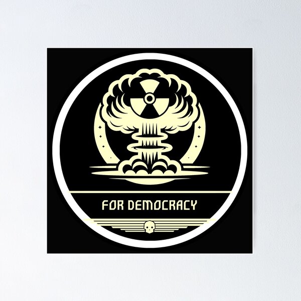 Item preview, For Democracy designed and sold by QuirkyDesign101.