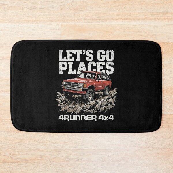 Item preview, Vintage Style 1st Gen 4Runner Let's Go Places 4x4 Off Road Red designed and sold by Off-Road-Zone.