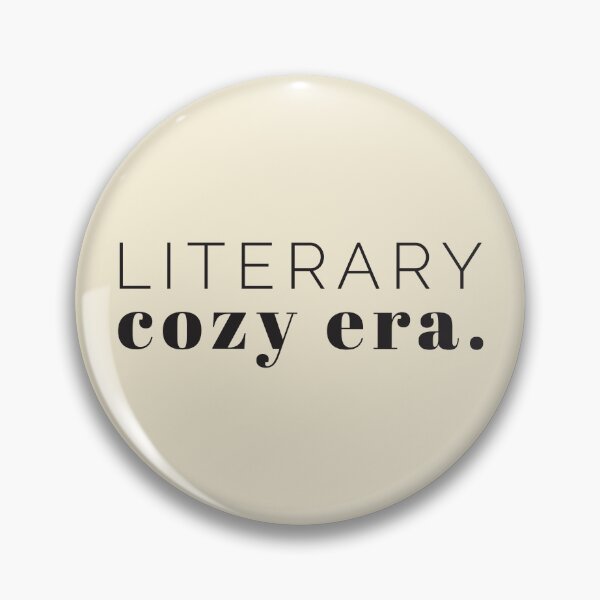 Item preview, Literary Cozy Era – Funny Book Lover Typography Gift for Readers and Bibliophiles designed and sold by Hello Hobbies.