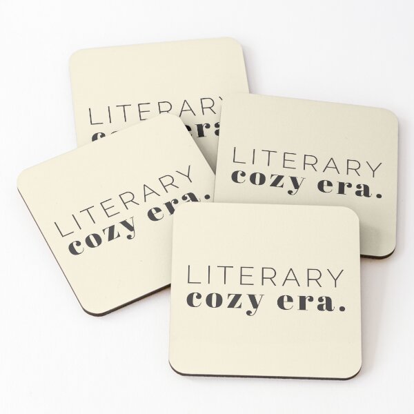 Item preview, Literary Cozy Era – Funny Book Lover Typography Gift for Readers and Bibliophiles designed and sold by Hello Hobbies.