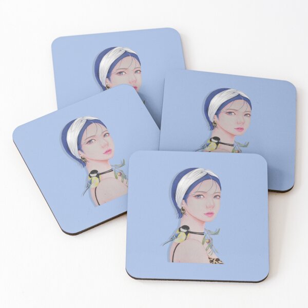 Item preview, Blue Headscarf Girl designed and sold by KJAStudio.