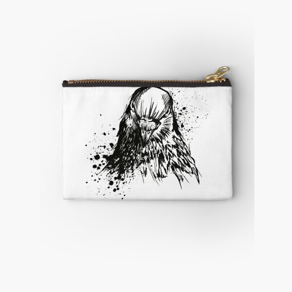 Item preview, Pigeon Ink Splatter Portrait designed and sold by Inkversed.