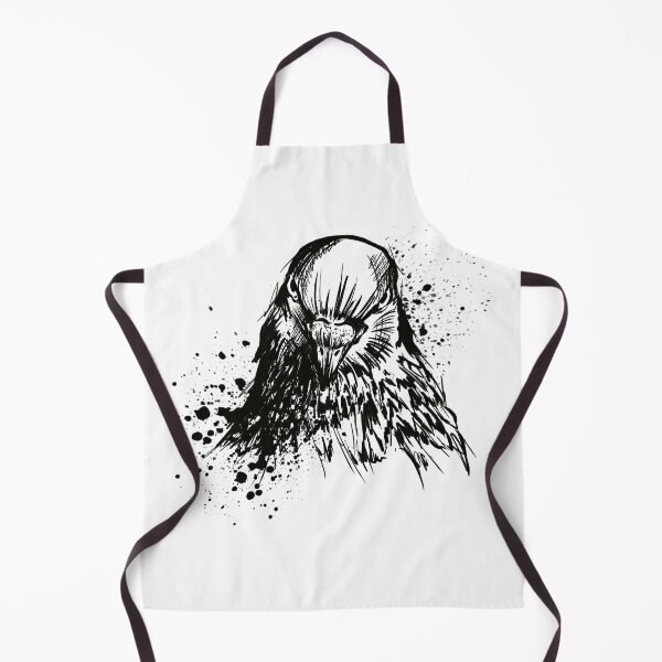 Item preview, Pigeon Ink Splatter Portrait designed and sold by Inkversed.