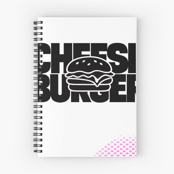 Item preview, Cheese Burger: Bold Minimalist Typography Black White Text Art designed and sold by irfanshikh.