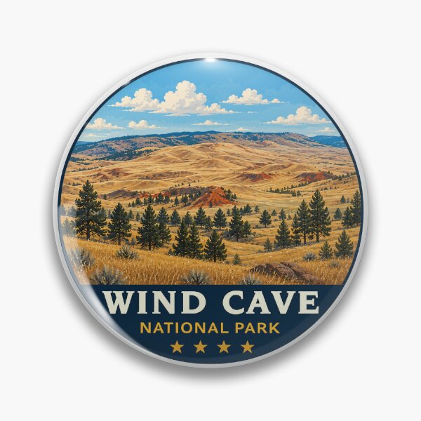 Item preview, Wind Cave National Park South Dakota Bison designed and sold by Gideon Emmerich.