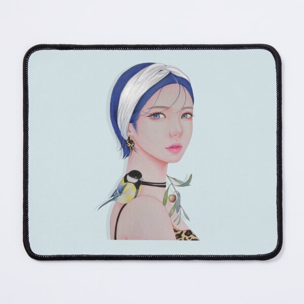 Item preview, Blue Headscarf Girl designed and sold by KJAStudio.