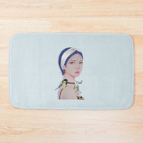 Item preview, Blue Headscarf Girl designed and sold by KJAStudio.