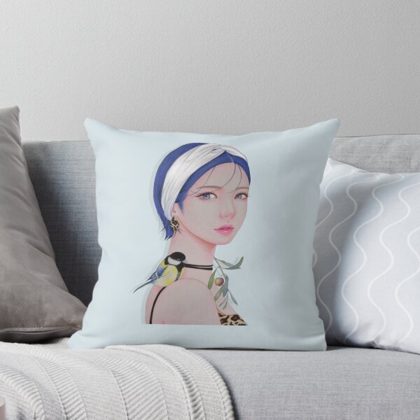 Item preview, Blue Headscarf Girl designed and sold by KJAStudio.