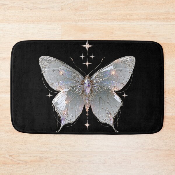 Item preview, Opal Glass Cyberpunk Butterfly – Crystal Y2K Aesthetic designed and sold by daila70.